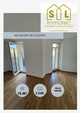 Foto - Wohnung zum Kaufen in Leipzig 299.000,00 € 75 m²