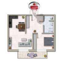 Wohnung zum Kaufen in Klein-Winternheim 361.900,00 € 66.75 m²