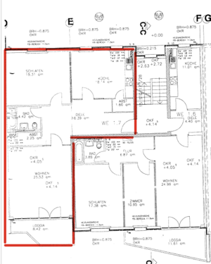 Foto - Wohnung zum Mieten in Braunschweig 870,00 € 91.67 m²