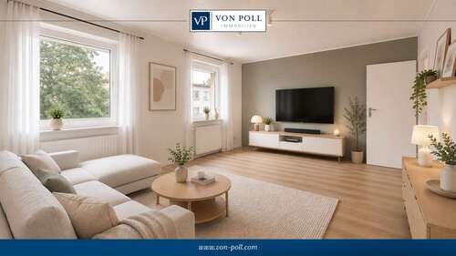 Foto - Wohnung zum Kaufen in Frankfurt am Main 260.000,00 € 55.9 m²