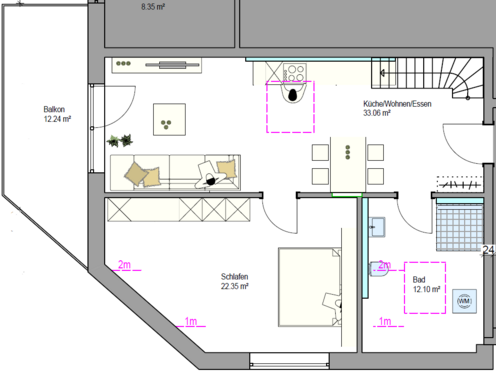 Foto - Wohnung zum Kaufen in Friedrichshafen 588.200,00 € 84.15 m²
