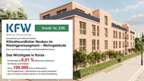 Foto - Wohnung zum Kaufen in Kamp-Lintfort 213.800,00 € 46.92 m²