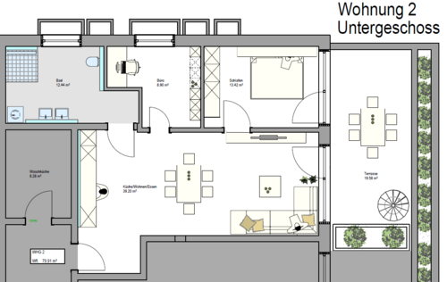 Foto - Wohnung zum Kaufen in Friedrichshafen 544.800,00 € 83.81 m²