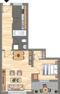 Foto - Wohnung zum Mieten in Wirges 310,24 € 54.78 m²
