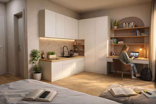 Foto - Wohnung zum Kaufen in Berlin 168.953,00 € 31.58 m²