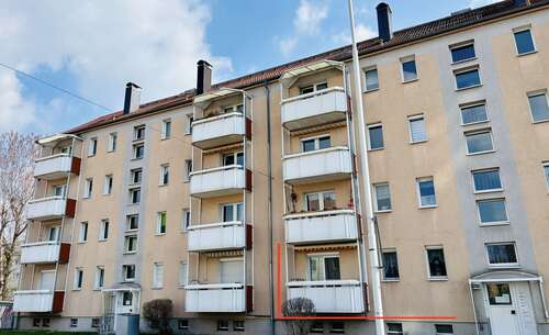 Foto - Wohnung zum Kaufen in Halle 85.000,00 € 51.4 m²