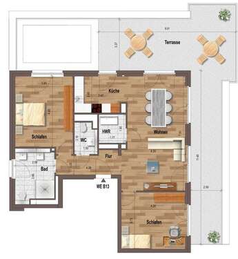 Foto - Wohnung zum Mieten in Mönchengladbach 1.635,00 € 122 m²