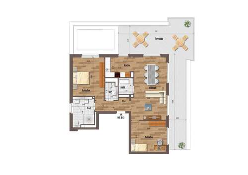 Foto - Wohnung zum Mieten in Mönchengladbach 1.635,00 € 122 m²