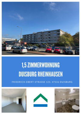 Foto - Wohnung zum Mieten in Duisburg 246,57 € 46.61 m²