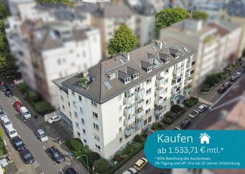 Foto - Wohnung zum Kaufen in Frankfurt am Main 495.000,00 € 73 m²