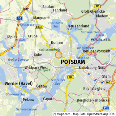 Foto - Grundstück zu verkaufen in Potsdam 80.000,00 € 1610 m²