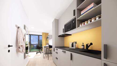 Foto - Wohnung zum Kaufen in Marburg 150.000,00 € 23.2 m²