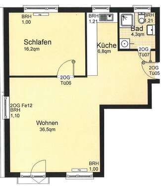 Foto - Wohnung zum Mieten in Bovenden 630,00 € 63 m²