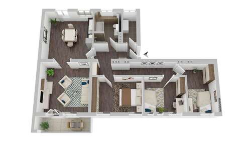 Foto - Wohnung zum Mieten in Magdeburg 1.070,03 € 98.62 m²