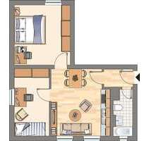 Wohnung zum Mieten in Dortmund 392,00 € 44.63 m² Wohnung zum Mieten in Dortmund 392,00 € 44.63 m²