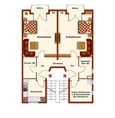Foto - Wohnung zum Kaufen in Stuttgart 305.000,00 € 57 m²
