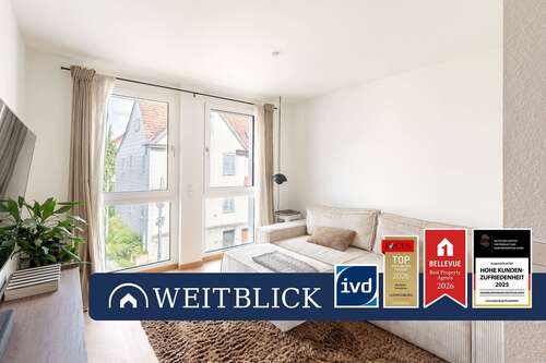 Foto - Wohnung zum Mieten in Ludwigsburg 690,00 € 42.11 m²
