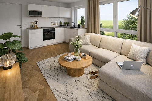 Foto - Wohnung zum Kaufen in Aubing 462.400,00 € 54.4 m²