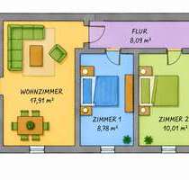 Wohnung zum Mieten in Bitterfeld-Wolfen 360,00 € 55 m²