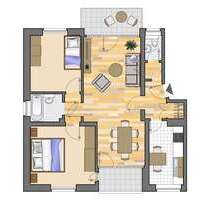 Wohnung zum Mieten in Marl 539,00 € 66.74 m²