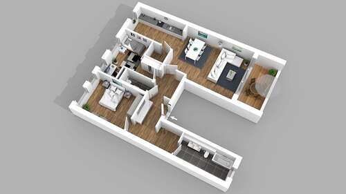 Foto - Wohnung zum Mieten in Dortmund 1.481,00 € 118.27 m²