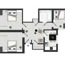 Wohnung zum Mieten in Dresden 873,60 € 83.2 m²