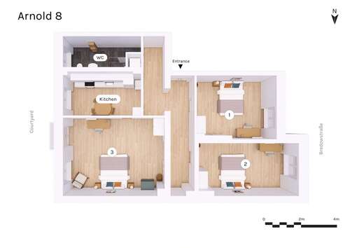 Foto - WG-Zimmer in Berlin 1.250,00 € 26 m²