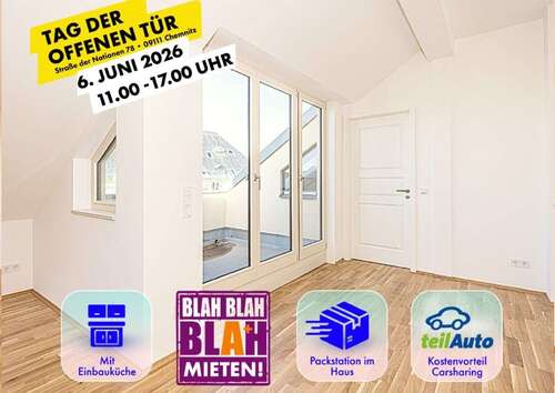 Foto - Wohnung zum Mieten in Chemnitz 590,17 € 57.86 m²