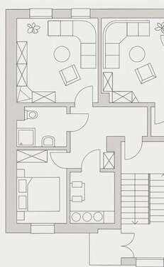 Foto - Wohnung zum Mieten in Wurzen 440,00 € 45 m²