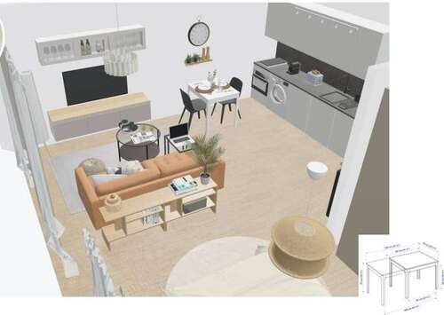 Foto - Wohnung zum Mieten in München 1.050,00 € 35 m²