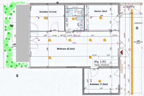Foto - Wohnung zum Kaufen in Herrenberg 442.000,00 € 103.6 m²