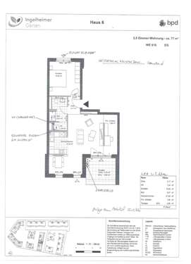 Foto - Wohnung zum Mieten in Darmstadt 1.290,00 € 77 m²