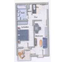 Wohnung zum Mieten in Mannheim 700,00 € 44 m²