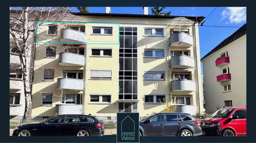 Foto - Wohnung zum Kaufen in Karlsruhe 219.000,00 € 53.1 m²