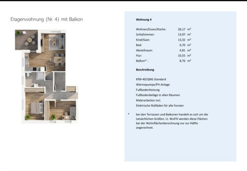 Foto - Wohnung zum Kaufen in Wurster Nordseeküste 289.000,00 € 85 m²