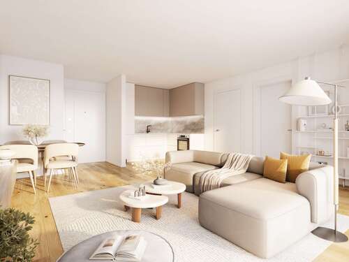 Foto - Wohnung zum Kaufen in Düsseldorf 355.000,00 € 54.62 m²
