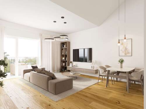 Foto - Wohnung zum Kaufen in Düsseldorf 325.000,00 € 50.55 m²