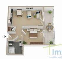 Wohnung zum Mieten in Ebhausen 780,00 € 60 m²
