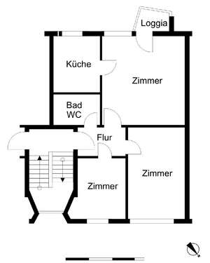 Foto - Wohnung zum Mieten in Bremerhaven 326,00 € 53.97 m²