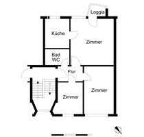 Wohnung zum Mieten in Bremerhaven 326,00 € 53.97 m²