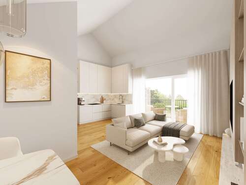 Foto - Wohnung zum Kaufen in Düsseldorf 329.000,00 € 51.59 m²