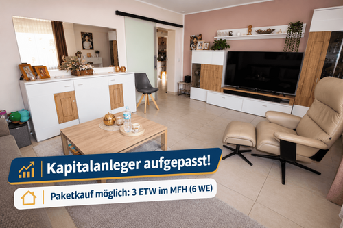 Foto - Wohnung zum Kaufen in Duisburg 99.705,00 € 51.25 m²
