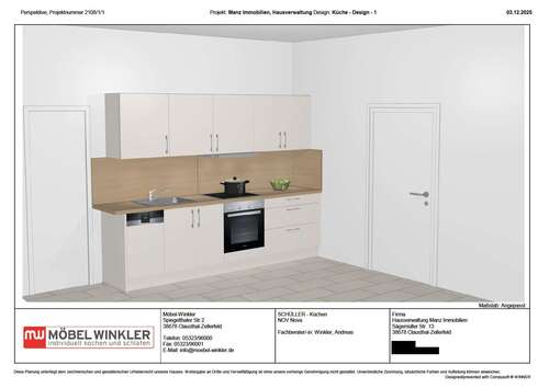 Foto - Wohnung zum Mieten in Clausthal-Zellerfeld 550,00 € 91 m²