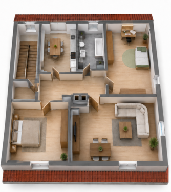 Foto - Wohnung zum Kaufen in Denkendorf 279.000,00 € 64 m²
