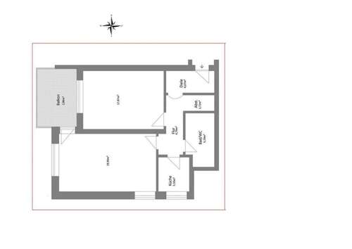 Foto - Wohnung zum Kaufen in München 598.000,00 € 62 m²