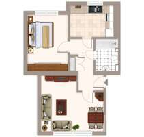 Wohnung zum Mieten in Mönchengladbach 479,00 € 50 m²