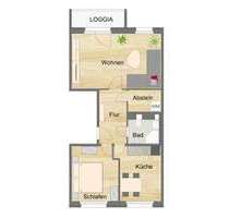 Wohnung zum Mieten in Zwickau 388,60 € 58 m²