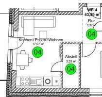 Wohnung zum Kaufen in Pfullendorf 179.000,00 € 43.59 m²