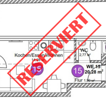 Wohnung zum Kaufen in Pfullendorf 107.000,00 € 25.31 m²