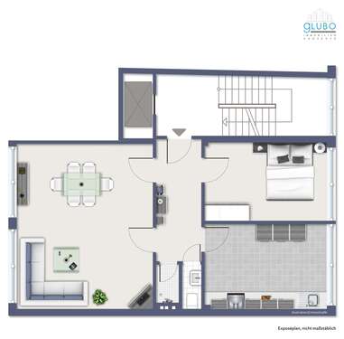 Foto - Wohnung zum Mieten in Bochum 850,00 € 87 m²